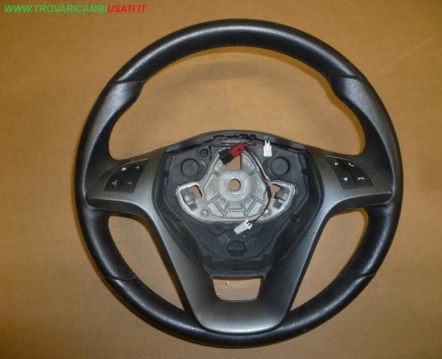 VOLANTE IN PELLE INTERNO IN CARBONIO CON COMANDI LANCIA YPSILON (312-TK) 999-U54066 Meccanica  Sterzo  Volante LANCIA - NEW YPSILON - 2011  2015, LANC