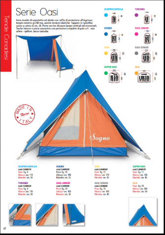 Tenda canadese Bertoni OASI JUNIOR - Foto 4