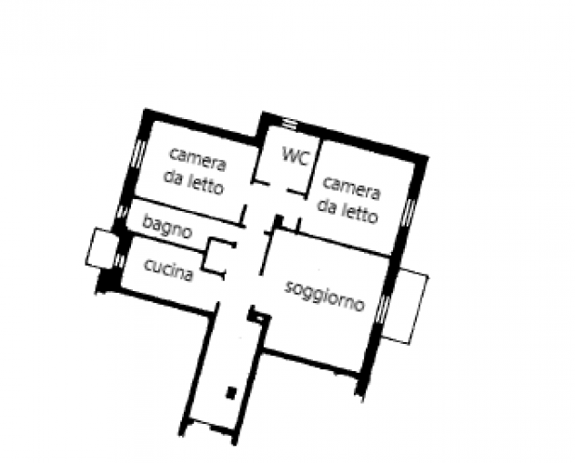 Trilocale in affitto a Milano - Foto 4