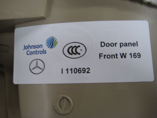 PANNELLO PORTA ANTERIORE DESTRO MERCEDES CLASSE A W169 A1697203870 - Foto 5