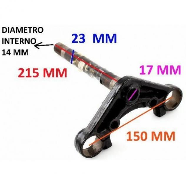 Testa crocera forcella Honda CBX 125 - Foto 2