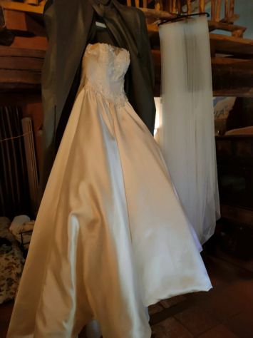 ABITO SPOSA IN MIKADO - Foto 9