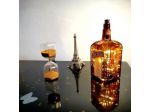 Lampada da arredamento - bottiglia con luci