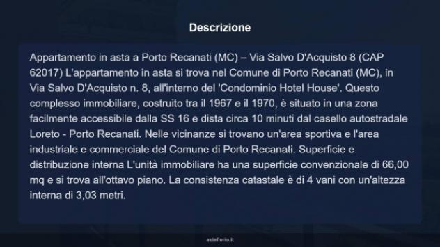 Immobile in asta di 66 m² in vendita a Porto Recanati - Foto 18