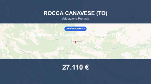 Immobile in asta di 227 m² con più di 5 locali in vendita a Rocca Canavese