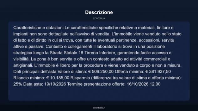 Immobile in asta di 666 m² in vendita a Reggio Calabria - Foto 5