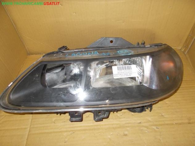 PROIETTORE S. PARAB. NERA RENAULT LAGUNA (B56/K56) Parti elettriche Fanaleria Proiettori Proiettore ant. RENAULT - LAGUNA - 01-06-1998 - 01-02-200