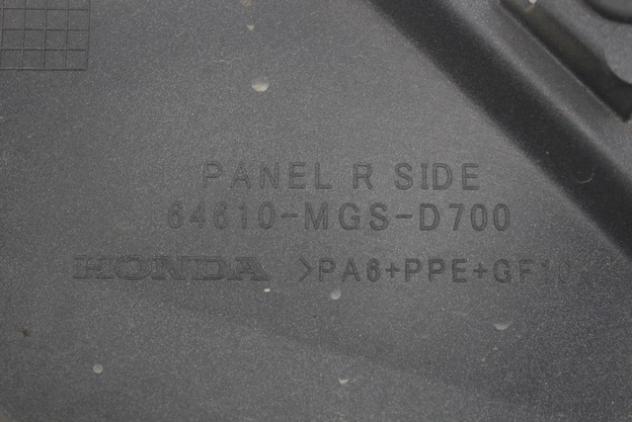 HONDA INTEGRA 700 64600MGSD70ZA FIANCHETTO CENTRALE DESTRA 11 - 13 RIGHT BODY COVER - Foto 4