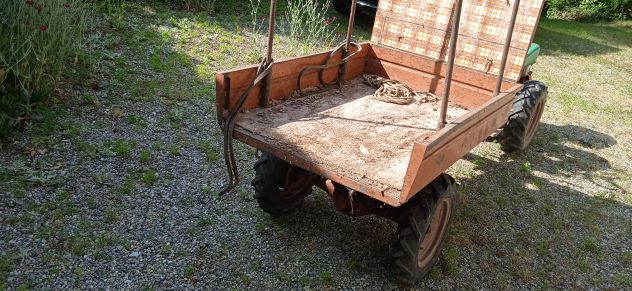 MOTOCOLTIVATORE CON RIMORCHIO,FRESA ED ARATRO - Foto 2