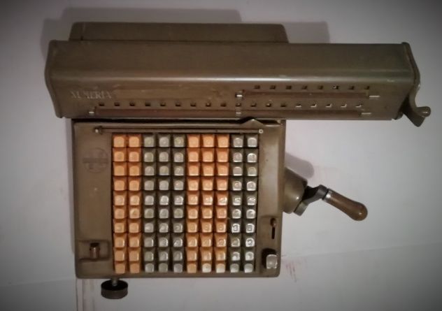 Calcolatrice: "Numeria" di Lagomarsino anni '30 - '40