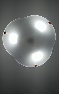 Lampadario con tre punti luce