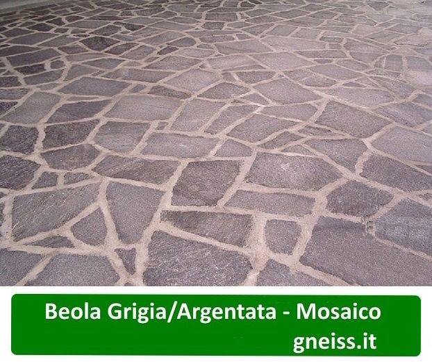 Pavimento mosaico in BEOLA GRIGIA - Foto 4
