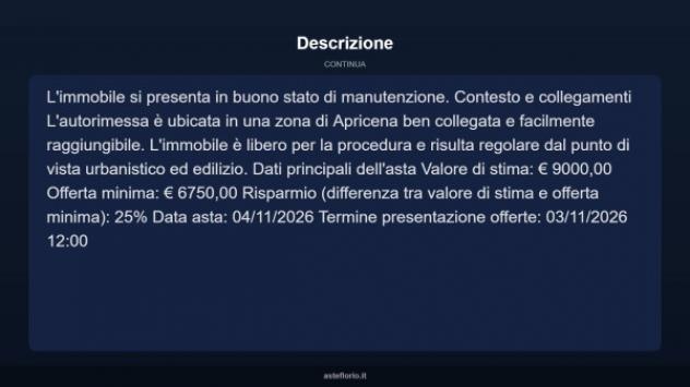 Immobile in asta di 15 m² in vendita a Apricena - Foto 5