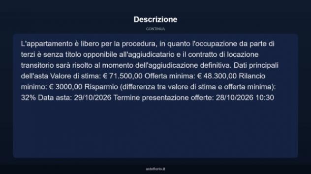 Immobile in asta di 140 m², box auto in vendita a Campagna - Foto 16