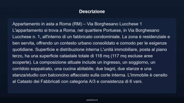 Immobile in asta di 118 m² in vendita a Roma - Foto 17