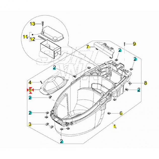 Protezione ispezione motore NRG Power 959250 - Foto 4