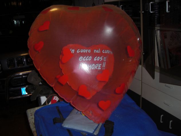 CUORE DOPPIO GONFIABILE CON DEDICA. - Foto 2