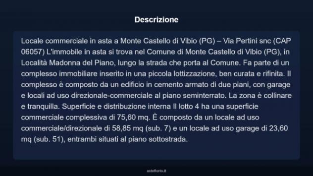 Immobile in asta di 75 m² in vendita a Monte Castello di Vibio - Foto 9