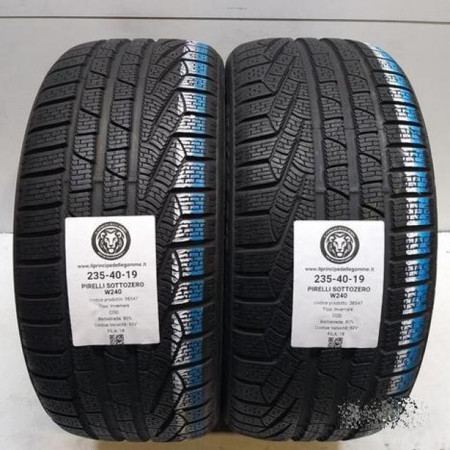 2 gomme 235 40 19 pirelli a38547