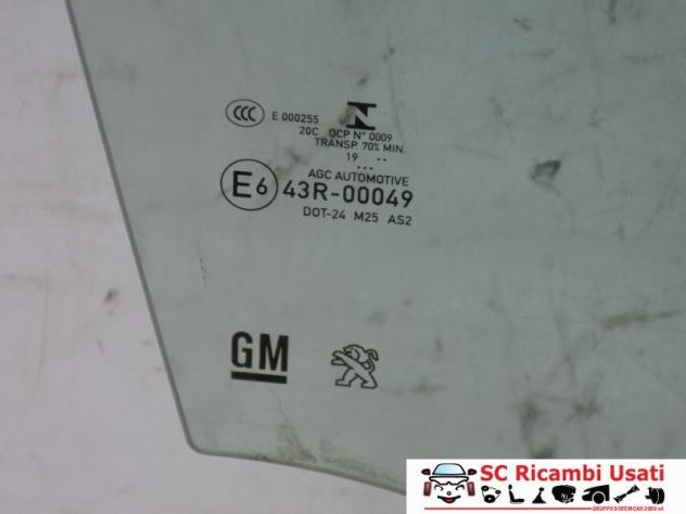 Vetro Scendente Anteriore Destro Opel Grandland X - 32698 - Foto 2