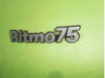 Scritta logo targhetta portellone posteriore Fiat ritmo 75  ''nuova''
