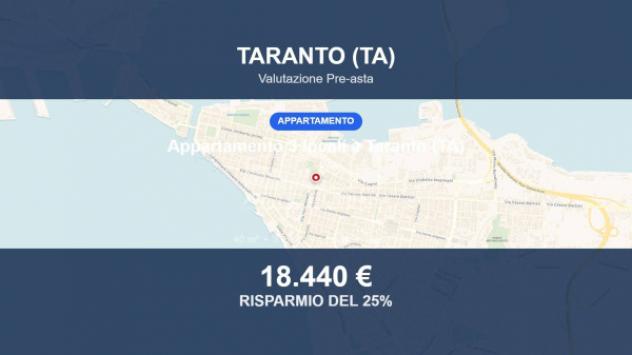 Immobile in asta di 40 m² in vendita a Taranto