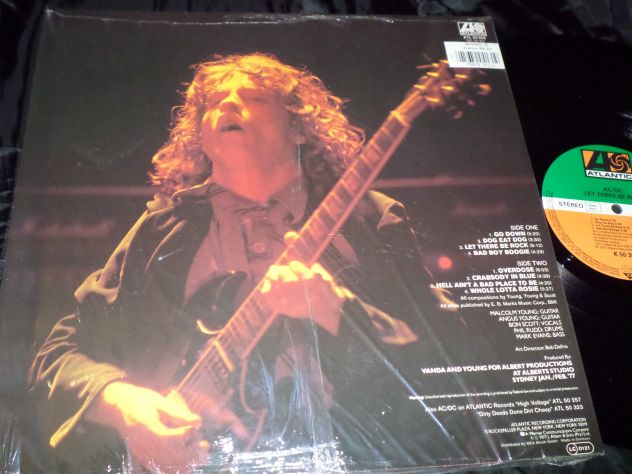 AC/DC - Let There Be Rock - LP / 33 rpm 1977 (EX) Atlantic - Foto 2