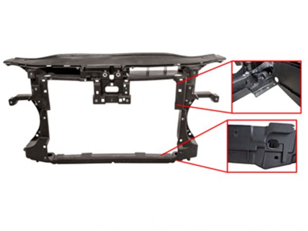 Vw Passat paraurti cofano parafango fanale kit airbag radiatore 2010-14 - Foto 12