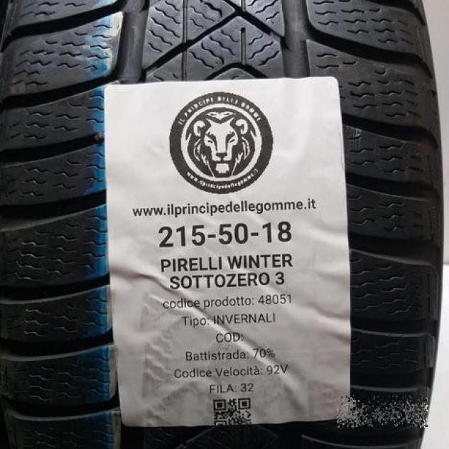 2 gomme 215 50 18 pirelli a48051 - Foto 2