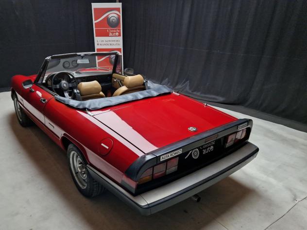 Alfa Romeo Spider 2.0 cc anno 1984 certificata ASI con C.R.S - Foto 3