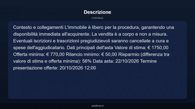 Immobile in asta di 15 m² in vendita a Sarezzo - Foto 3