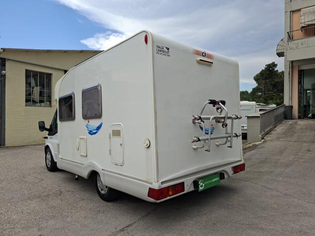 CAMPER CI FORD SEMINTEGRALE SEMIDINETTE LETTO MATRIMONIALE FOTOVOLTAICO CAMPEGGIO USATI GENERALI 1725 - Foto 4