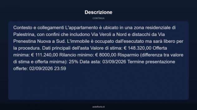 Immobile in asta di 103 m² in vendita a Palestrina - Foto 5