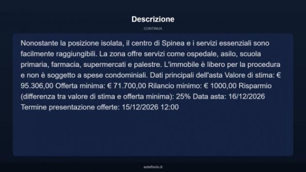 Immobile in asta di 86 m² in vendita a Spinea - Foto 16