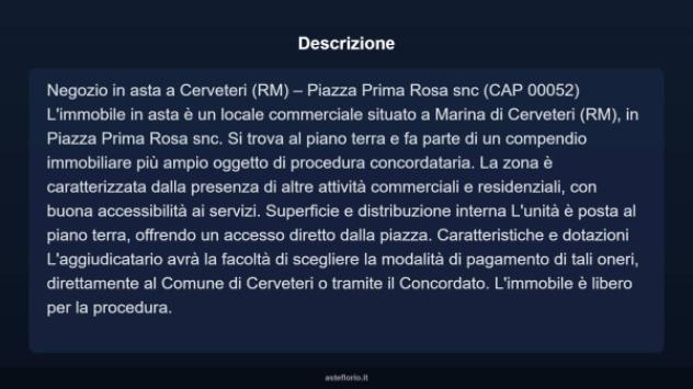 Immobile in asta di 29 m² in vendita a Cerveteri - Foto 4