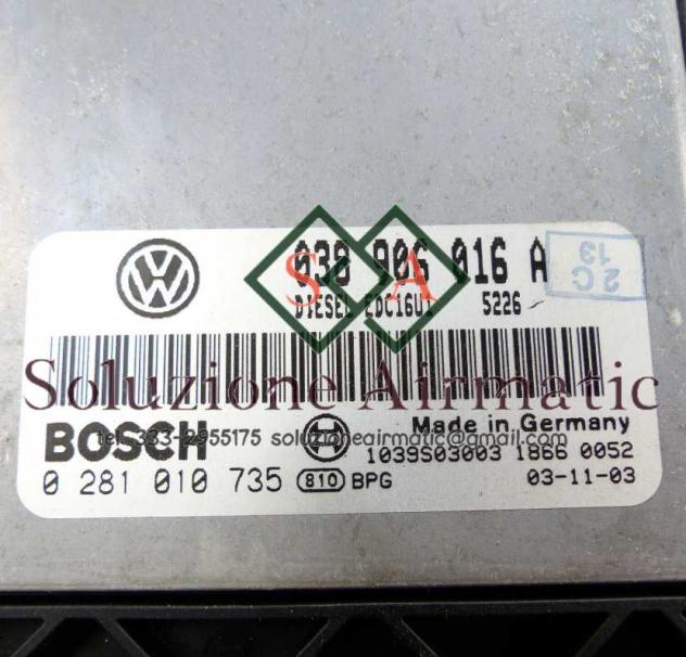 Volkswagen Caravelle centralina motore 0281010735 - Foto 3