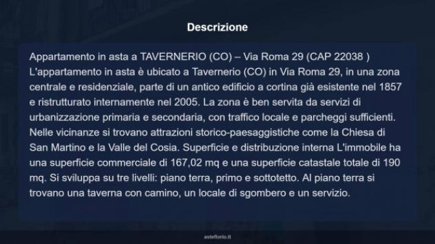 Immobile in asta di 167 m² con più di 5 locali in vendita a Tavernerio - Foto 17
