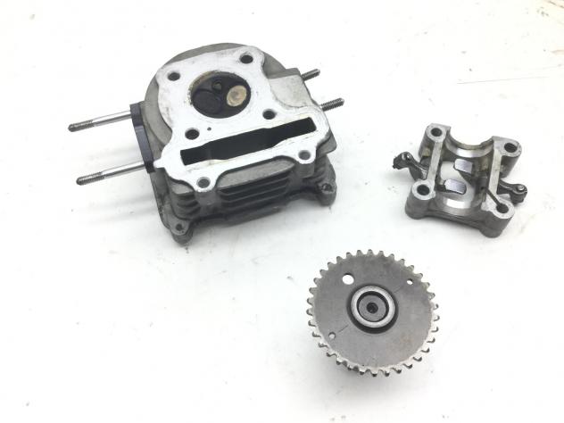GARELLI VIP 4T 50 TESTA TESTATA HEAD VALVOLE MOTORE COMPLETA ALBERO A CAMME 2006 - Foto 9