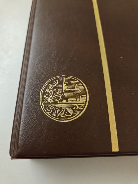 Numismatica raccoglitore porta monete, Svar similpelle da collezione 200 posti - Foto 8