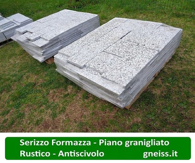 Pavimento in SERIZZO FORMAZZA, Piano Grezzo, Misure varie, lunghezze variabili - Foto 2