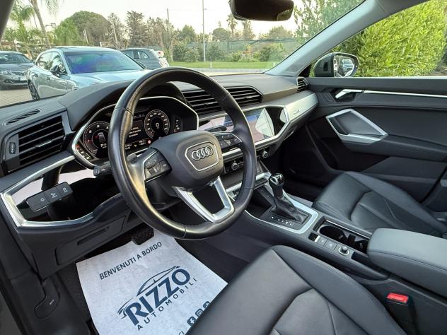 AUDI Q3 35TDI 150CV S-LINE IDENTITY BLACK TETTO PELLE NAVI - Foto 7
