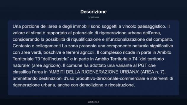 Immobile in asta di 8900 m² in vendita a Bisuschio - Foto 9