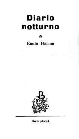 Diario Notturno
