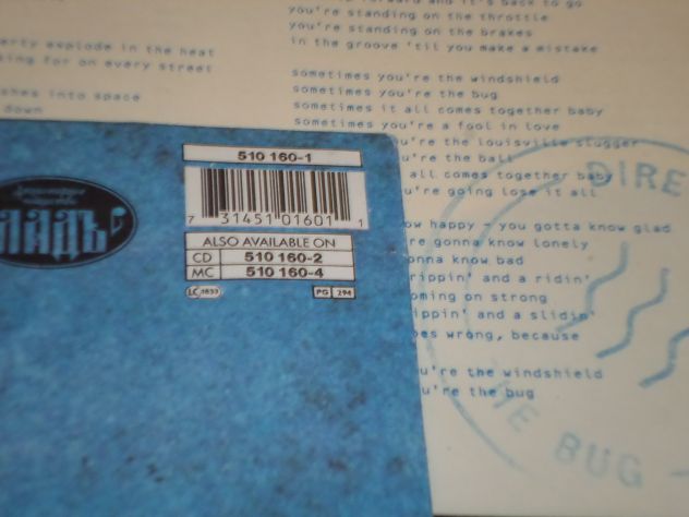 DIRE STRAITS  - On Every Street - LP / 33 giri 1991 + Inner 1° St. Russia - Foto 3