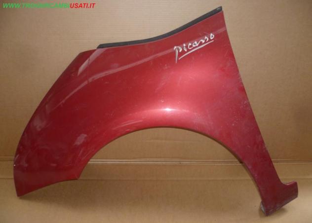 PARAFANGO ANT.S.(in plastica) ROSSO MET Carrozzeria Lamierati esterni Fiancate Parafango ant. CITROEN - C4 Picasso / GRAND C4 Picasso - 01-08-2010