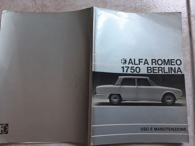 ALFA ROMEO 1750 USO E MANUTENZIONE ORIGINALE - Foto 4