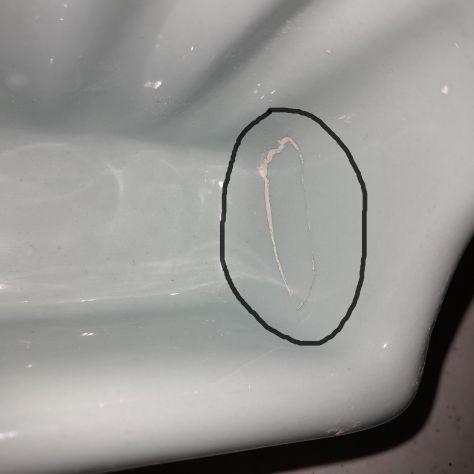 Portasapone e accessori bagno in ceramica da incasso muro usati n° 4 pezzi. - Foto 8