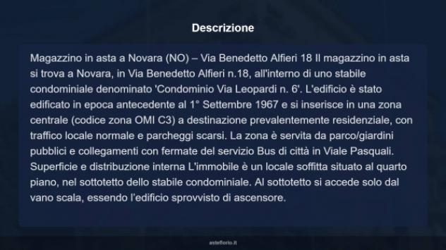 Immobile in asta di 37 m² in vendita a Novara - Foto 5
