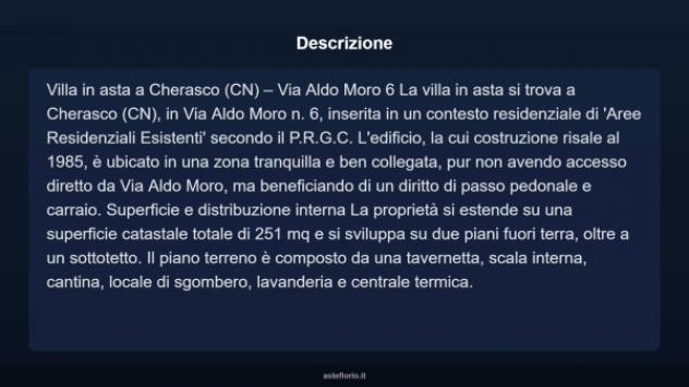 Immobile in asta di 251 m² in vendita a Cherasco - Foto 3
