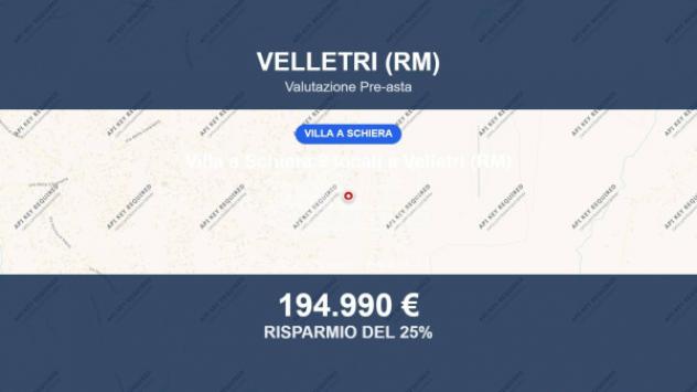 Immobile in asta di 225 m² con più di 5 locali e box auto in vendita a Velletri